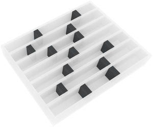 Spacers foam blocks - for TT Scale - 40 mm x 30 mm x 15 mm 40 pieces HS040A003