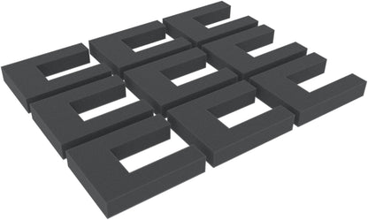 Foam spacers for model railways 105 mm x 80 mm x 20 mm 9 pieces FS020A001