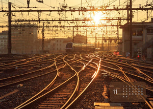 Railway Landscapes A3 Calendar 2027